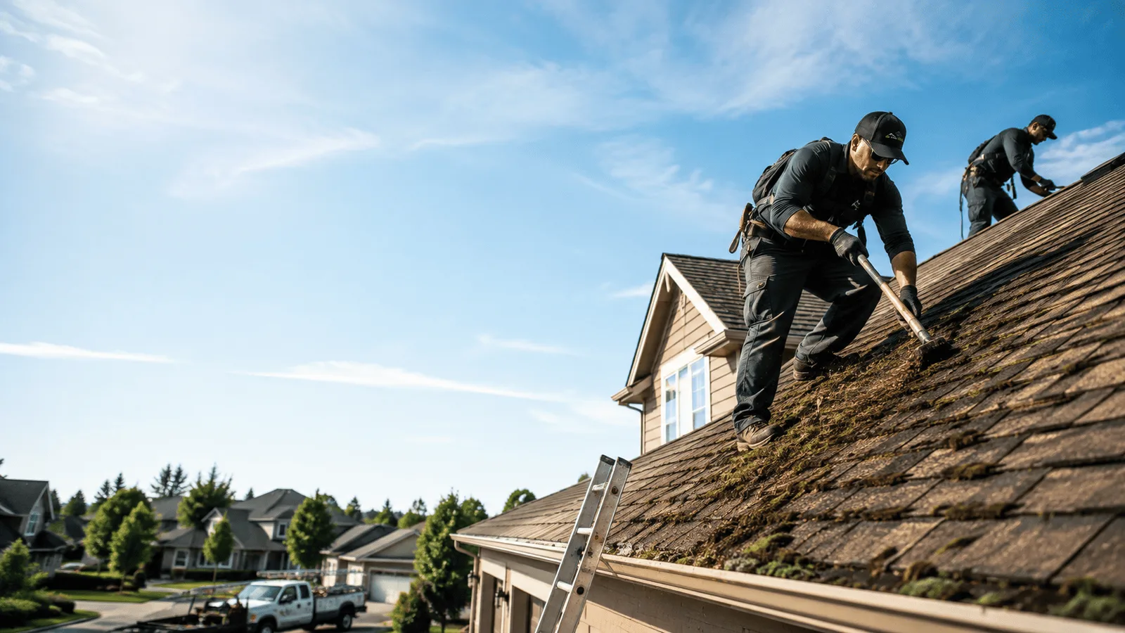 Roof Moss Removal in Montebello, CA near me